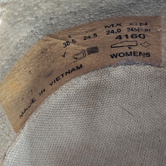 Timberland Ankle Boots Womens 7.5 Savin Hill Brown Leather Weave Pull On 4160 - Picture 10 of 13